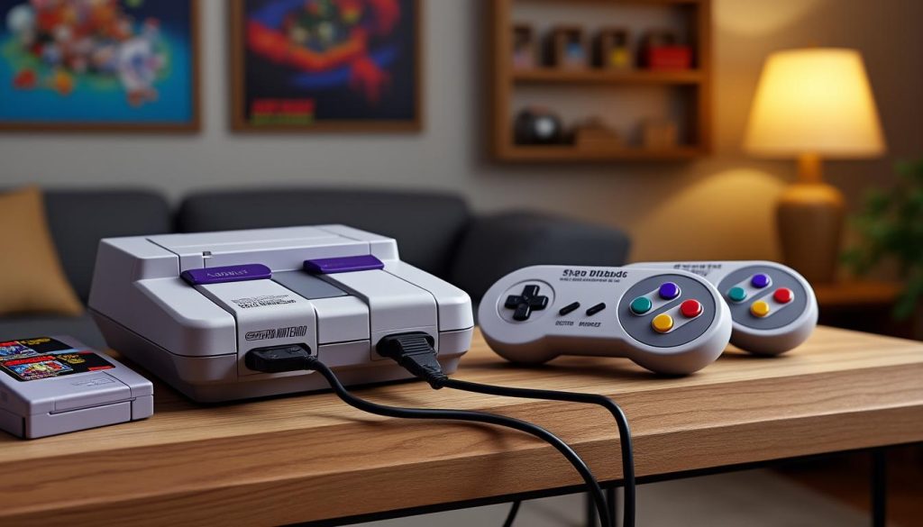 découvrez le prix actuel d'une super nintendo et apprenez comment évaluer sa valeur sur le marché vintage des consoles de jeux vidéo.