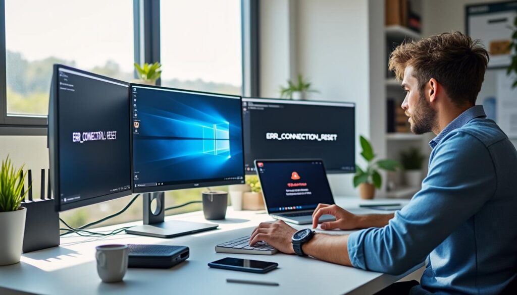 découvrez ce qu'est l'erreur err_connection_reset, ses causes courantes et les solutions efficaces pour la corriger rapidement et retrouver une connexion internet stable.