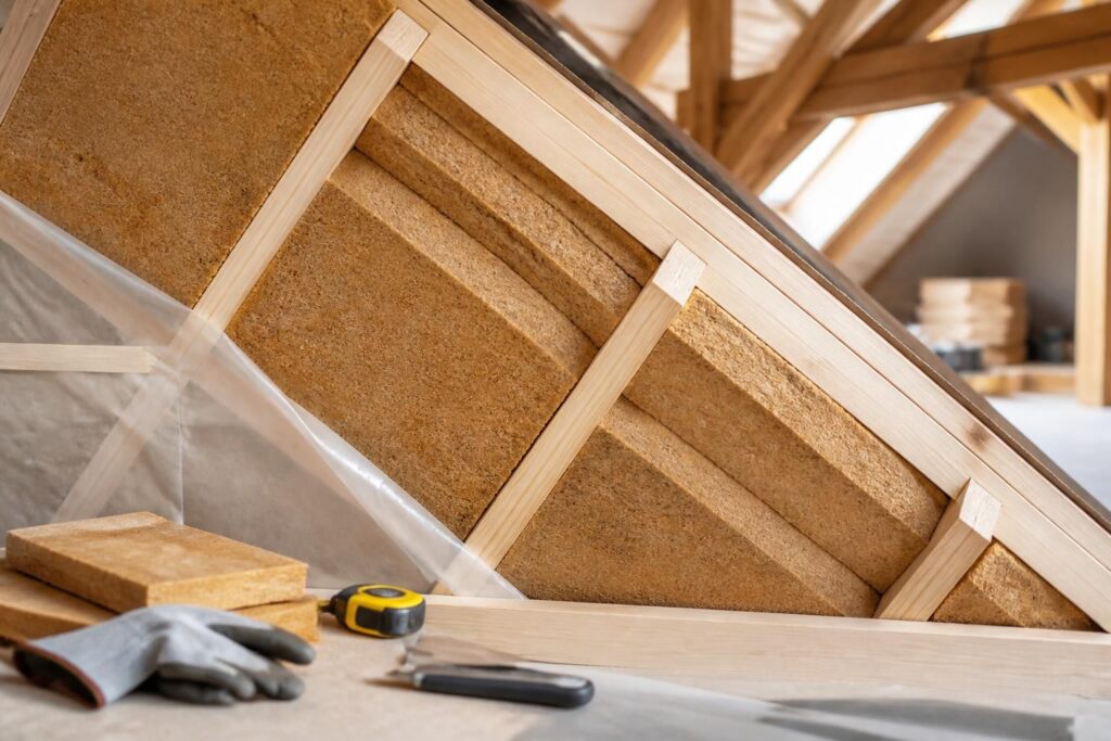découvrez tout sur l'isolation de toiture en laine de bois : prix, choix des épaisseurs et conseils pratiques pour optimiser l'isolation de vos combles.