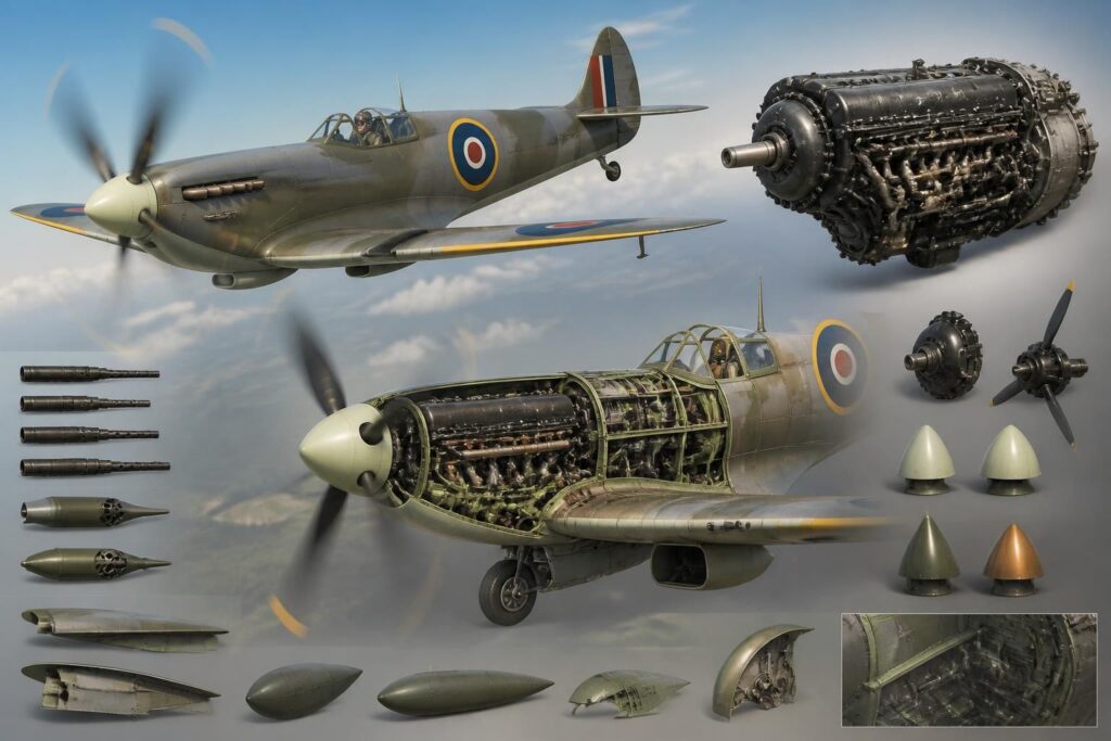 découvrez la fiche technique complète de l'avion spitfire, ses caractéristiques moteur détaillées et les options d'achat disponibles pour les passionnés d'aviation.