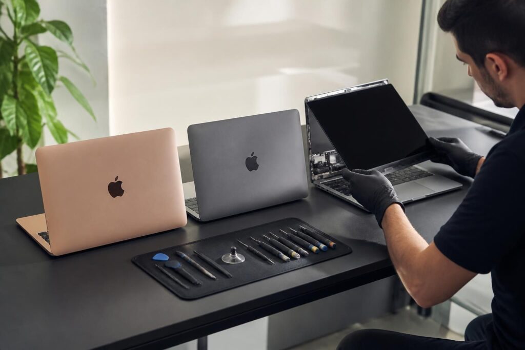 découvrez comment changer l'écran de votre macbook air modèles m1 et m2, avec un guide complet sur les tarifs actuels et les meilleures options de réparation.
