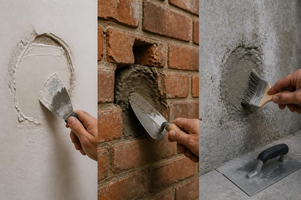 apprenez à reboucher un trou dans un mur avec des techniques adaptées à chaque matériau pour des réparations durables et esthétiques.