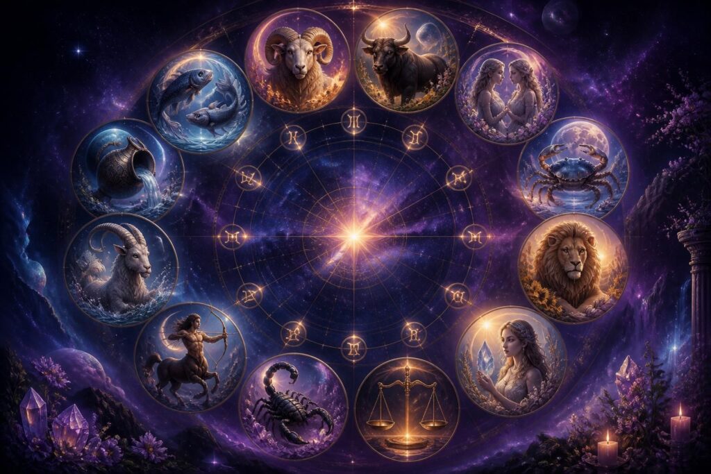 découvrez l'horoscope de juin 2026 avec des prédictions détaillées pour chaque signe du zodiaque. amour, travail, et santé au rendez-vous pour bien préparer votre mois.