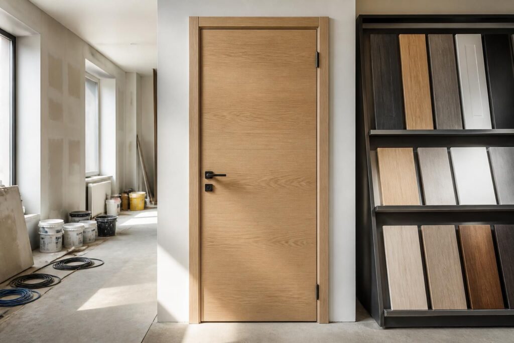 découvrez les options bois et les solutions de grande distribution pour les portes fin chantier, avec des explications claires pour faire le meilleur choix.