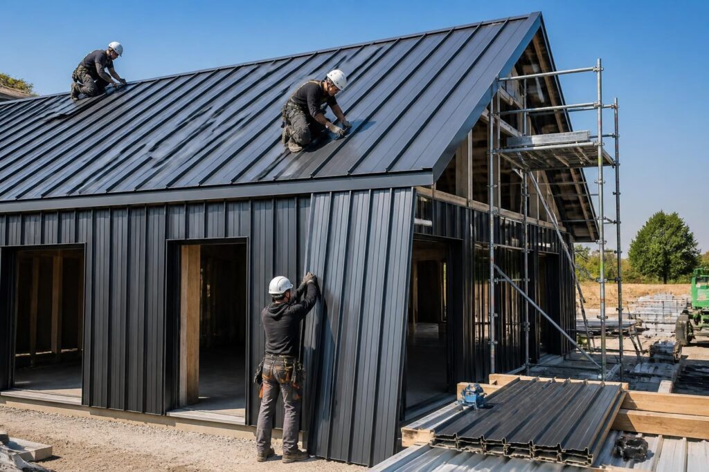 découvrez tout sur la pose de tôle bac acier pour toiture et bardage : avantages, techniques d'installation et prix à connaître pour votre projet.