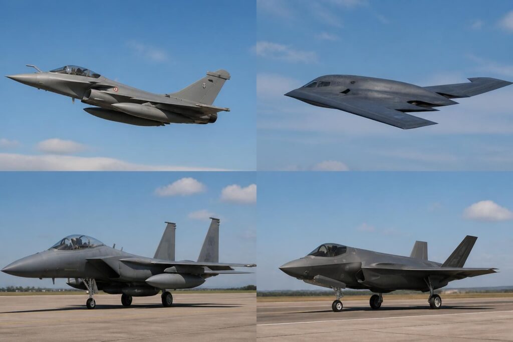 découvrez un comparatif détaillé des prix des avions de chasse rafale, b2, f15 et f35 pour mieux comprendre leurs coûts et performances.