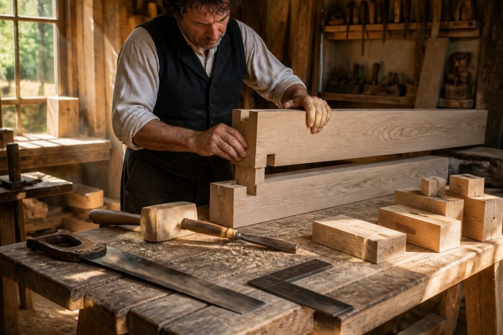 découvrez les techniques essentielles des tenons et mortaises pour la charpente et le travail du bois, alliant tradition et précision pour des assemblages solides et durables.