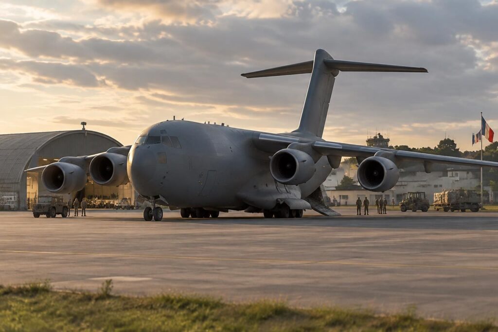 découvrez les caractéristiques du c-17 globemaster iii, ses missions de transport militaire et sa présence en france lors d’opérations et d’exercices.