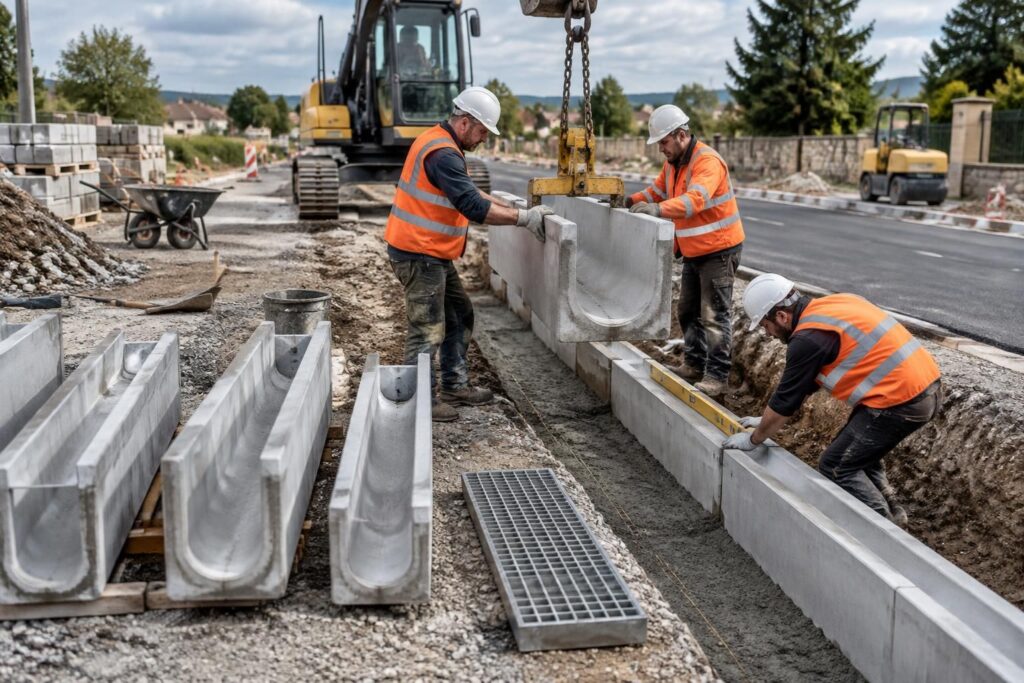 découvrez comment choisir et installer des caniveaux préfabriqués en béton adaptés aux chantiers btp, pour un drainage fiable et durable.